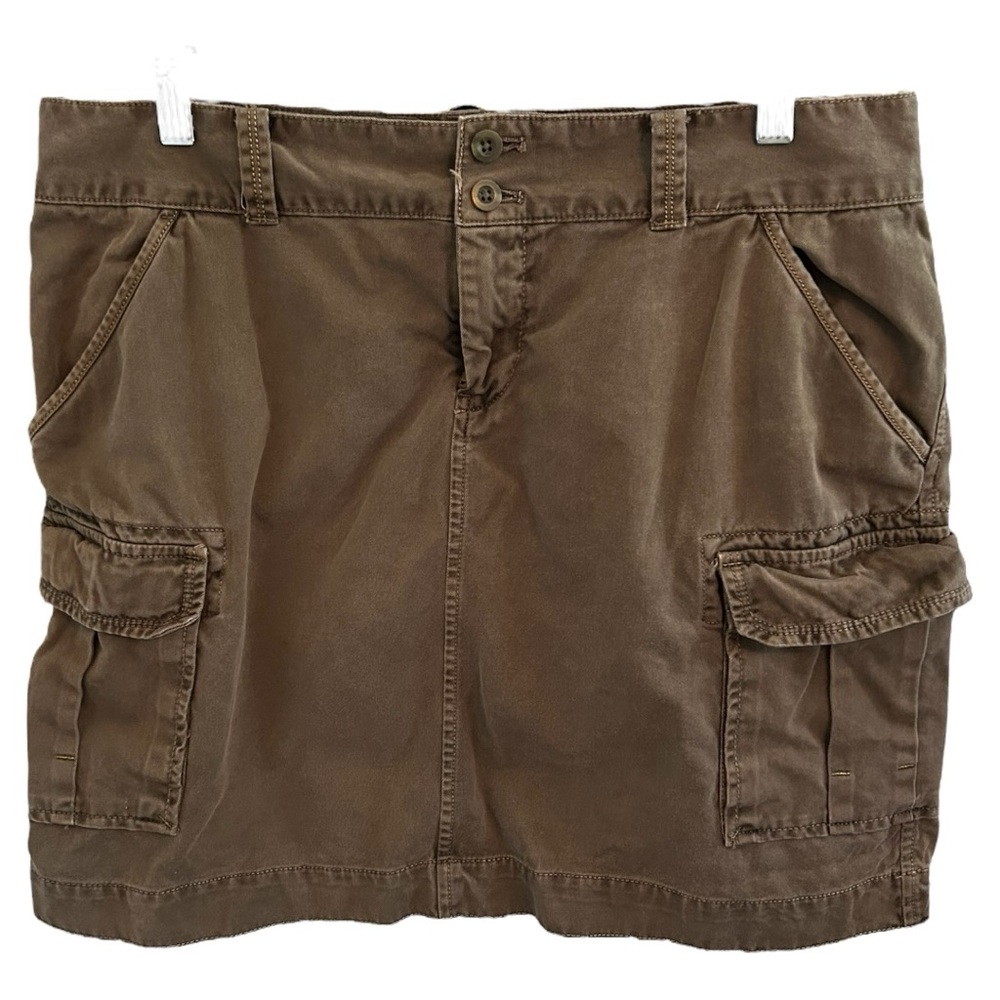 Old Navy Women’s Brown Cargo Mini Skirt Sz 12